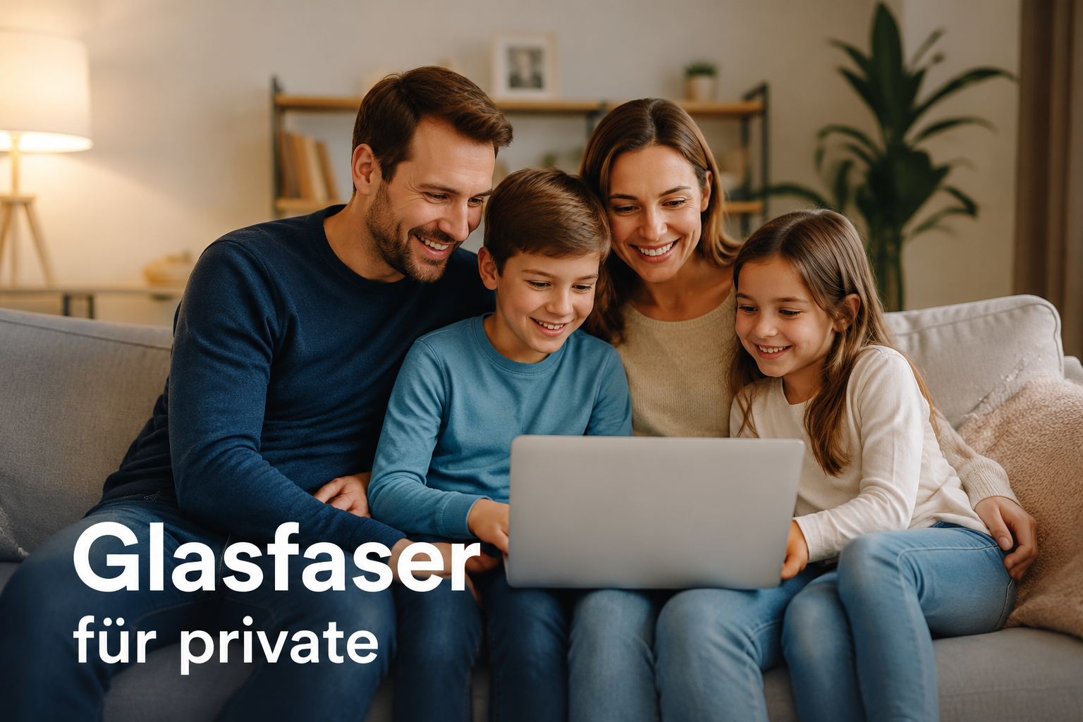Glasfaser für Privat